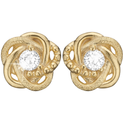 Knude, studs, s�lv