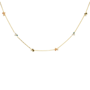 LA PALETTE NECKLACE - Forgyldt Halsk�de