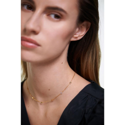 LA PALETTE NECKLACE - Forgyldt Halsk�de