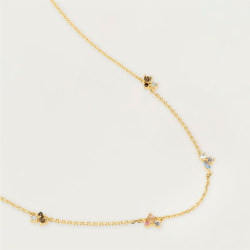 LA PALETTE NECKLACE - Forgyldt Halsk�de