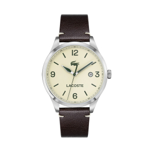 Lacoste Traveler - Lys skive & l�derrem