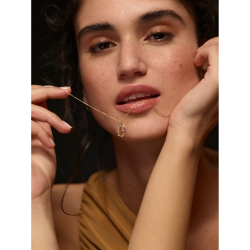 LETTER S NECKLACE - Forgyldt Halsk�de