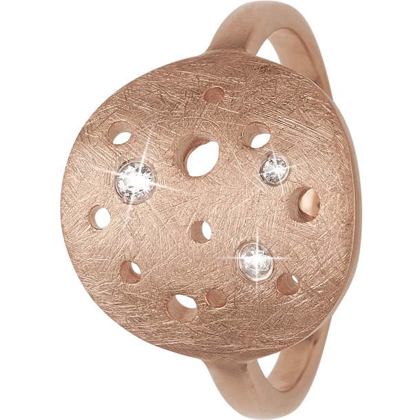 Mnen, rose goldpl slv Ring