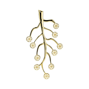 Marguerit broche gren