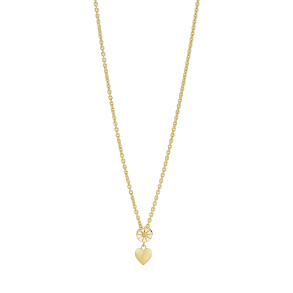 Marguerit collier mat hjerte