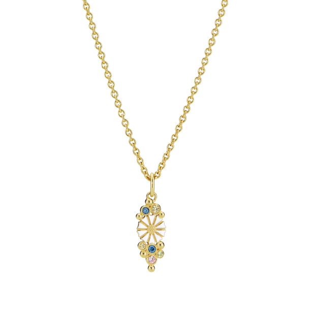 MARGUERIT COLLIER MED MIX ZIRKONIA