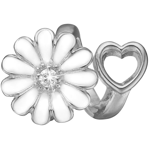 Marguerite Heart Charms