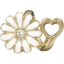 Marguerite Heart Charms