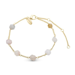 Morganite bracelet