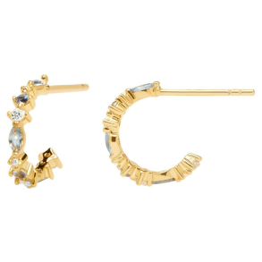 OMBR&Eacute; EARRINGS - Forgyldt �rering