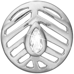 Open Leaf Slv Charms