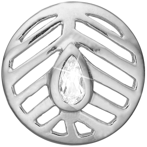 Open Leaf Slv Charms