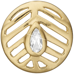 Open Leaf Slv Charms