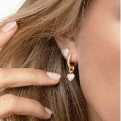 reringe Caro - med hvide zirkoner