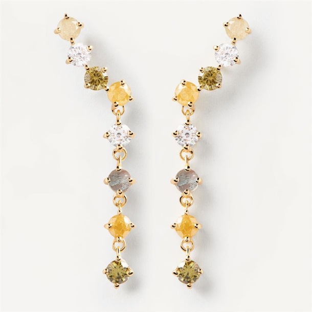 PANORAMA EARRINGS - Forgyldt rering