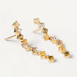 PANORAMA EARRINGS - Forgyldt �rering