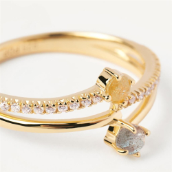 PATIO RING - Forgyldt Ring