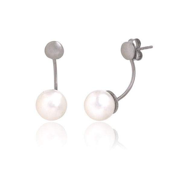 Pearl Dream Earstuds on Wire