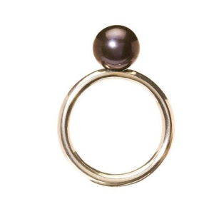 Perlering, bl/gr str.55