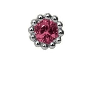 Pink Rhodolite Flower