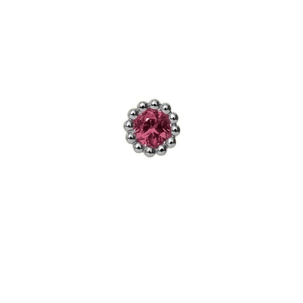 Pink Rhodolite Flower