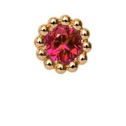 Pink Rhodolite Flower