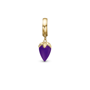 PURPLE CHALCEDONY Charms