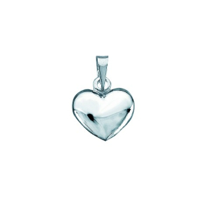 RHOD. S�LV HJERTE, 11,7 x 10,3 mm