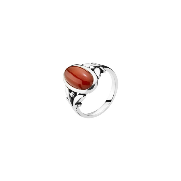 RING MED CARNEOL OXYDERET