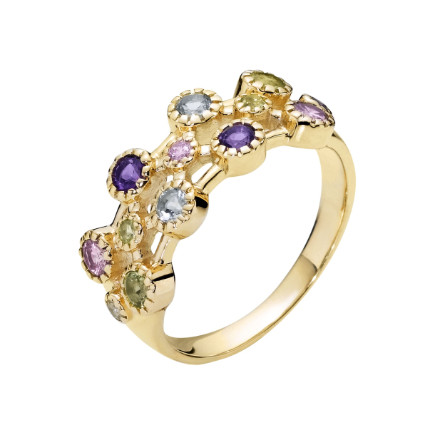 RING MED MIX 8 kt.
