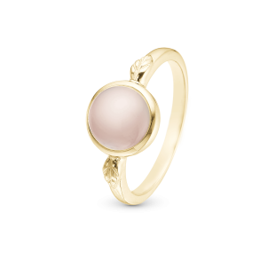 Ring PINK CHALCEDONY FG.