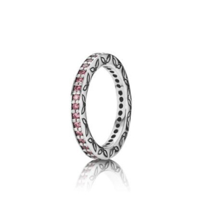 Ring, sterlingslv, zirkonia