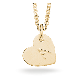 Scrouples TagMe Hjerte Forgyldt S�lv