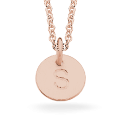 Scrouples TagMe Rund Rose Forgyldt S�lv