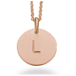 Scrouples TagMe Rund Rose Forgyldt S�lv