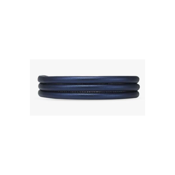 Slim Lderarmbnd - Bl 70 cm