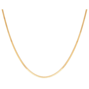 SNAKE NECKLACE - Forgyldt Halsk�de