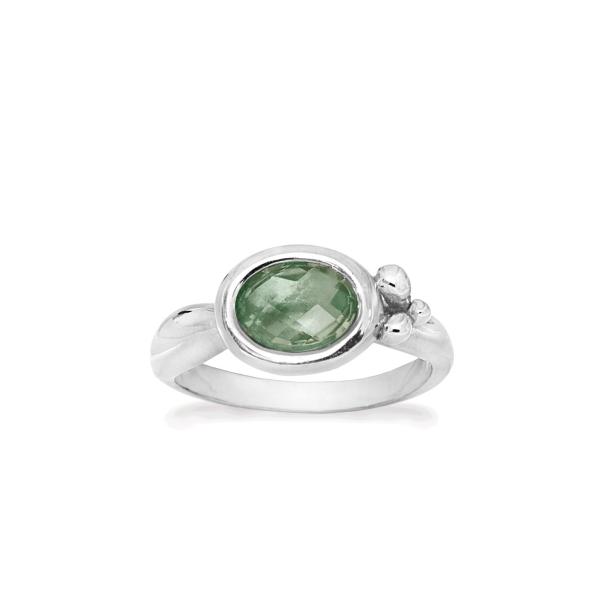 Slv ring - Hope kvarts