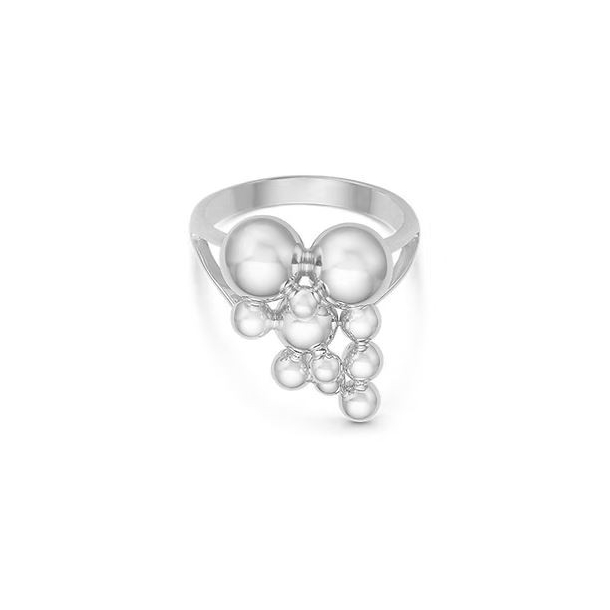 Stilren kugle fingerring