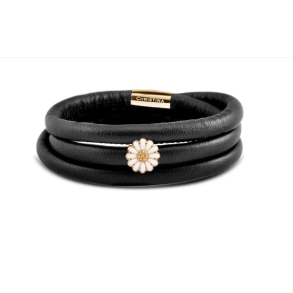 Kampagne lder armbnd Forgyldt Slv