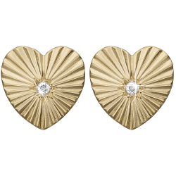 Sunshine Heart, studs, s�lv