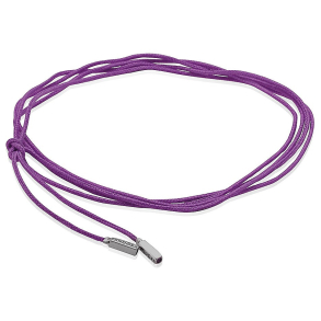 Tekstilsnor, slvender, Lilla, 100 cm