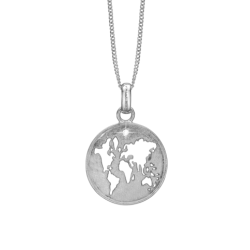 The World, pendant w/KV diamond, goldpl