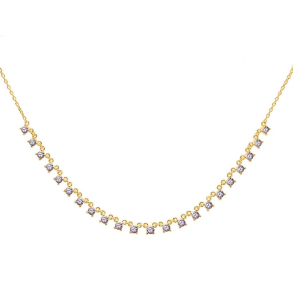 VICTORIA NECKLACE - Forgyldt Halsk�de