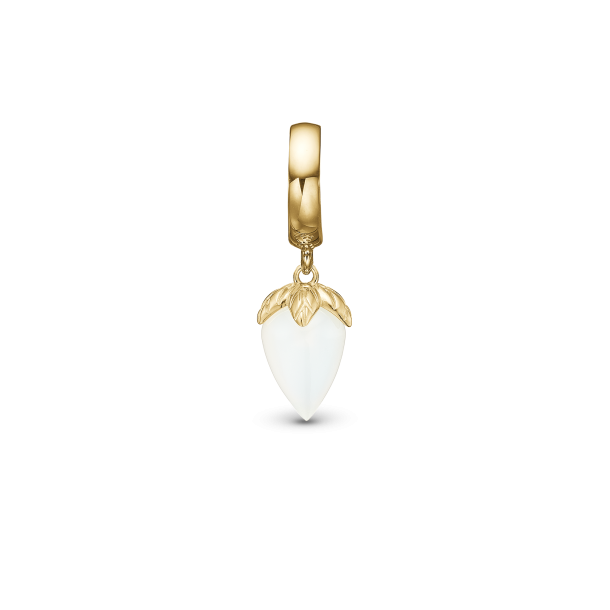 WHITE CHALCEDONY Charms