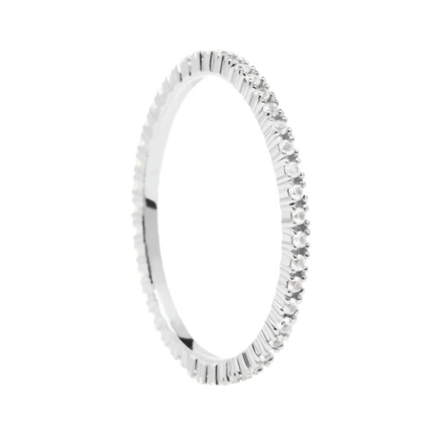 WHITE ESSENTIAL RING - Slv Ring