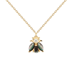 ZAZA NECKLACE - Forgyldt Halsk�de